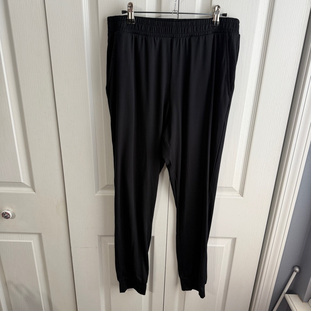 Right of Way black jogger‎ sweatpants size medium
